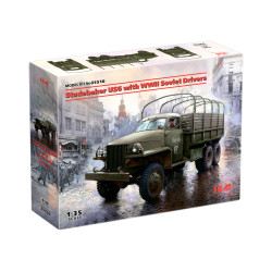 ICM 35510 - 1/35 II MB Studebaker US6 with Soviet drivers WWII 1941-1945