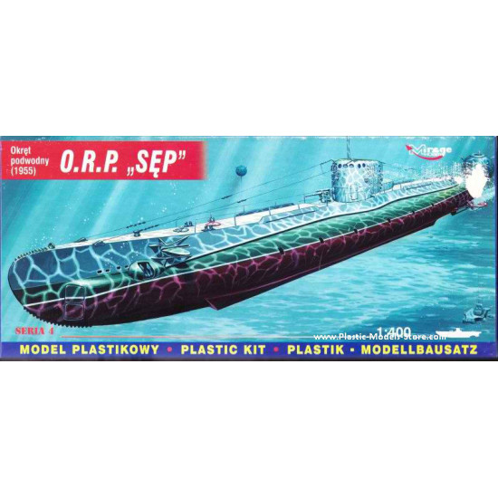 ORP SEP Polish Submarine WWII 1/400 Mirage 40048