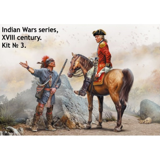 Master Box 35217 - 1/35 Enemy Movement Report. Indian Wars Series, XVIII. Kit 3