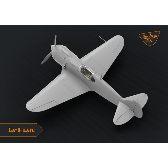 Clear Prop CP72015 La-5 late version scale plastic model kit 1:72 aircraft 