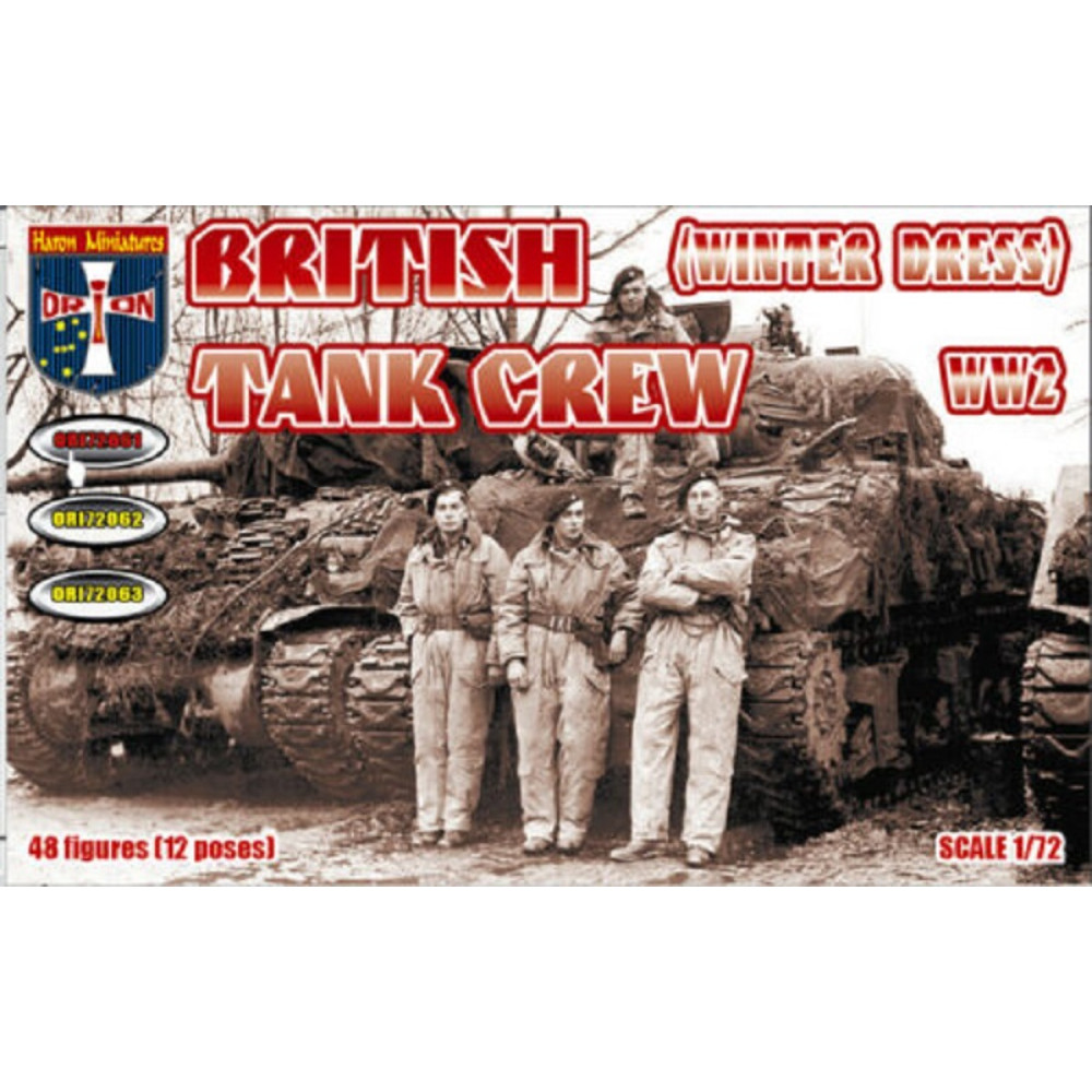 Orion 72061 - 1/72 - British tank crew (winter uniform) WWII plastic ...