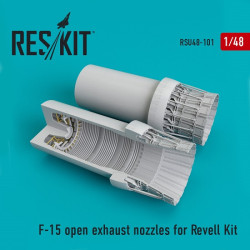 Reskit RSU48-0101 - 1/48 F-15 open exhaust nozzles for Revell Kit scale model