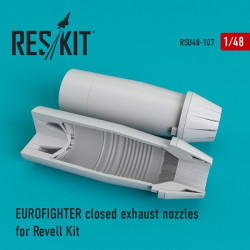 Reskit RSU48-0107 - 1/48 Eurofighter closed exhaust nozzles for Revell Kit scale