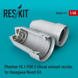 Reskit RSU48-0111 - 1/48 Phantom (FG.1/FGR.2) closed exhaust nozzles for model