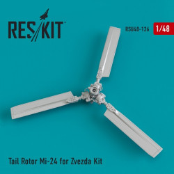 Reskit RSU48-0126 - 1/48 Tail Rotor Mi-24 for Zvezda Kit scale plastic model