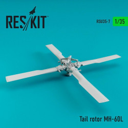 Reskit RSU35-0007 - 1/35 Tail rotor MH-60, UH-60, HH-60 scale plastic model kit