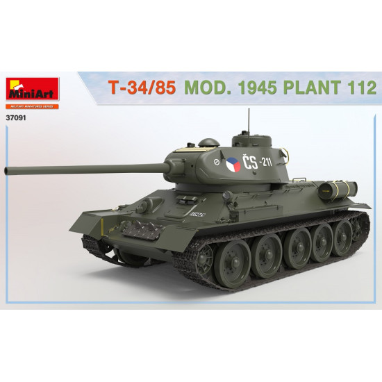 Miniart 37091 - 1/35 T-34/85 MOD. Plant Length, mm: scale kit