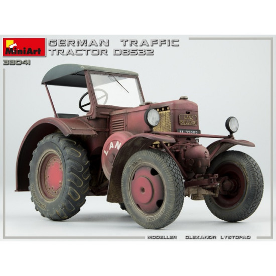 Miniart 38041 - 1/35 German traffic tractor D8532 scale plastic model Miniatures