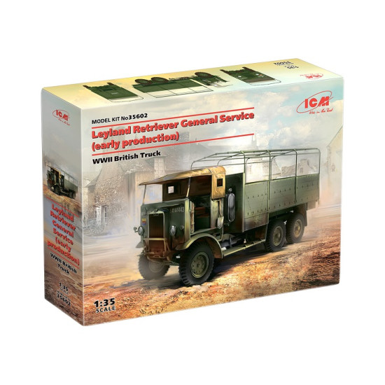 ICM 35602 - 1/35 - Leyland Retriever General Service (early production) scale