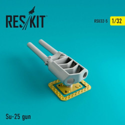 Reskit RSU32-0005 - 1/32 Su-25 gun for Trumpeter model plastic kit scale