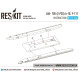 Reskit RS72-0248 - 1/72 LAU-105 with dual rail adapter (2 PCS) A-10 scale model