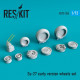 Reskit RS72-0255 - 1/72 Su-27 wheels set early version for scale model kit