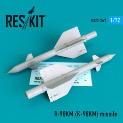 Reskit RS72-0267 - 1/72 R-98KM (K-98KM) missile (2 PCS) for scale plastic model