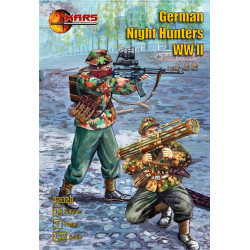 Mars Figures 32028 - 1/32 German Night Hunters (WWII) 15 figures scale model kit
