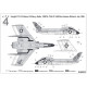 CAT4 D48002 - 1/48 Decals for Vought F7U-3 Cutlass scale plastic model aircraft