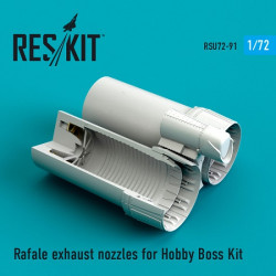 Reskit RSU72-0091 - 1/72 Rafale exhaust nozzles for Hobby Boss Kit scale model