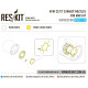 Reskit RSU72-0095 - 1/72 Kfir (C2/C7) exhaust nozzles fo AMK Kit scale model