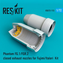 Reskit RSU72-0113 - 1/72 Phantom FG.1/FGR.2 closed exhaust nozzles for model kit