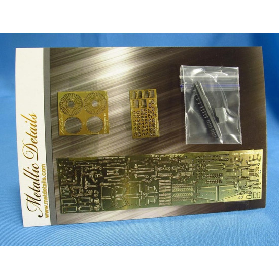 Metallic Details MD14442 - 1/144 - Detailing set for aircraft model Tu-204 Metallic Details MD14442 - 1/144 - Detailing set for aircraft model Tu-204