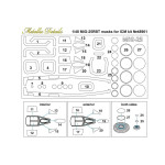 Metallic Details MDM4802 - 1/48 MiG-25RBT. Masks for scale model aircraft kit