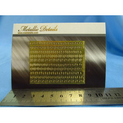 Metallic Details MD3508 - 1/35 Photoetched parts for imitation of oak leaves for dioramas