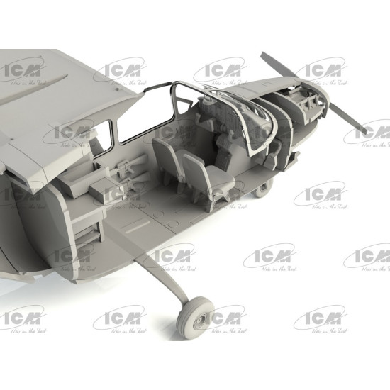 ICM 48292 - 1/48 - O-2A (late production) USAF Observation Aircraft scale model