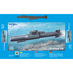 Mikro Mir 35-025 - 1/35 - Kaiten-10 Japan suicide torpedo. Scale model kit