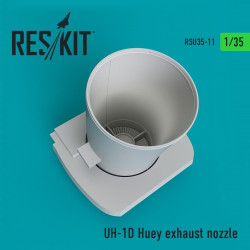 Reskit RSU35-0011 - 1/35 UH-1D Huey exhaust nozzle for aircraft model scale