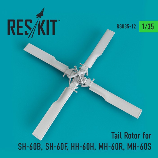 Reskit RSU35-0012 - 1/35 Tail Rotor for SH-60B, SH-60F, HH-60H, MH-60R,MH-60S.1