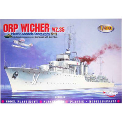 ORP Wicher 1935 Polish ship Destroyer WWII 1/400 Mirage 40068