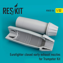 Reskit RSU32-0036 - 1/32 Eurofighter closed (early type) exhaust nozzles scale