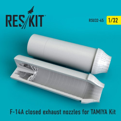 Reskit RSU32-0045 - 1/32 F-14A closed exhaust nozzles for TAMIYA Kit model scale