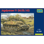 Unimodel 549 - 1/72 Jagdpanzer IV L/48, scale plastic model kit