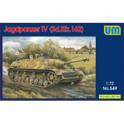 Unimodel 549 - 1/72 Jagdpanzer IV L/48, scale plastic model kit