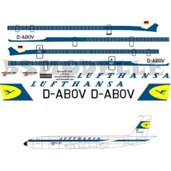 BSmodelle 14400007 - 1/144 Boeing 707 Lufthansa decal for aircraft scale model