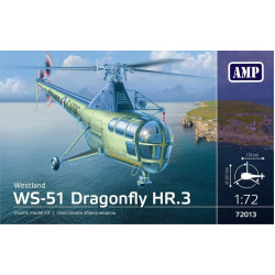 AMP 72-013 - 1/72 - WS-51 Dragonfly HR/3 Royal Navy scale model plastic kit