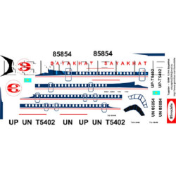 BSmodelle 144076 - 1/144 Tupolev Tu-154 Sayakhat decal aircraft plastic model
