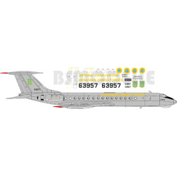 BSmodelle 144103 - 1/144 Tupolev Tu-134 Ukrainian Armed Forces decal aircraft