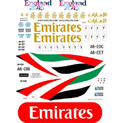 BSmodelle 144293 - 1/144 Airbus A-380 Emirates decal for model aircraft scale