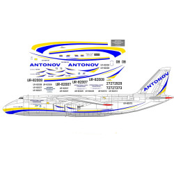 BSmodelle 144315 - 1/144 Antonov An-124 Antonov Airlines decal for aircraft