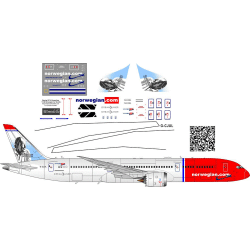 BSmodelle 144361 - 1/144 Antonov An-24RV Motor Sich decal for aircraft model kit