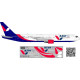 BSmodelle 144380 - 1/144 Boeing 767-300 Azur Air decal for aircraft model scale BSmodelle 144380 - 1/144 Boeing 767-300 Azur Air decal for aircraft model scale