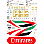 BSmodelle 144293_2 - 1/144 Airbus A-380 Emirates ICC World Cup 2015 decal model