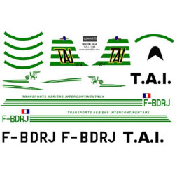 BSmodelle 144464 - 1/144 Douglas DC-4 T.A.I. decal for aircraft model scale kit