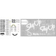 BSmodelle 144472 - 1/144 Boeing 737 Sky Up decal for aircraft model scale kit