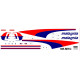 BSmodelle 144486 - 1/144 Boeing 777-200 Malaysia Airlines decal for aircraft