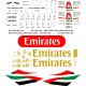 BSmodelle 144541 - 1/144 Airbus A330 Emirates decal for aircraft model scale kit