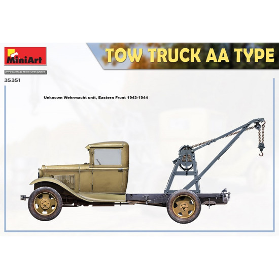 Miniart 35351 - 1/35 Tow Truck AA Type scale plastic model Military Miniatures
