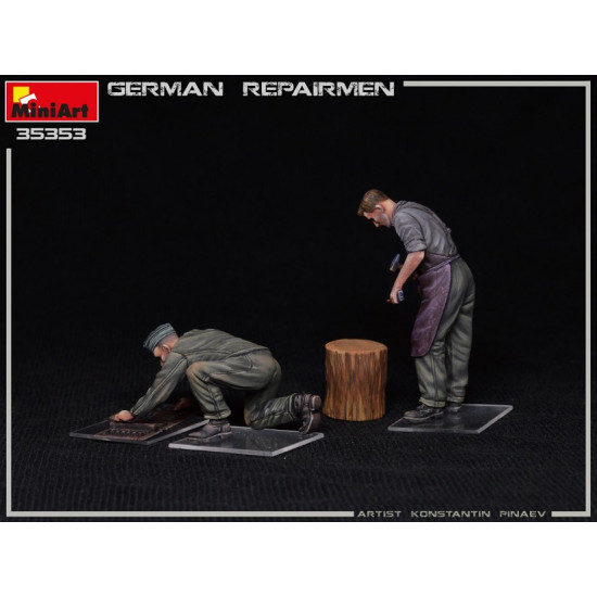 Miniart 35353 - 1/35 German Repairmen scale plastic model Military Miniatures