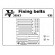 Vmodels 35063 - 1/35 Fixing belts. Fixing straps for modern technology model kit